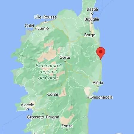 Climatisée A Nuciola Prunete Entre Mer, Montagne Et Piscine